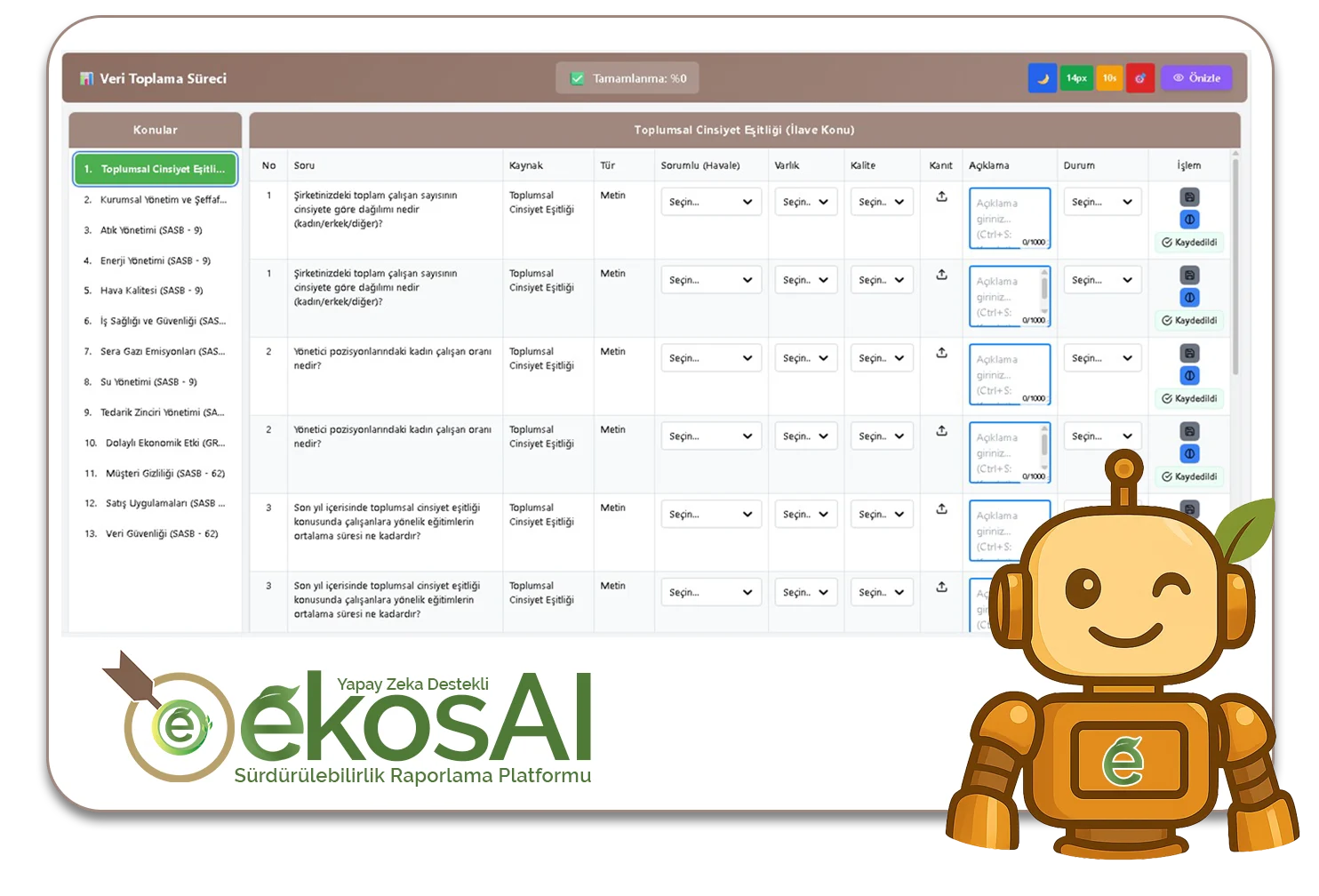2. AI Destekli Veri Toplam Süreci